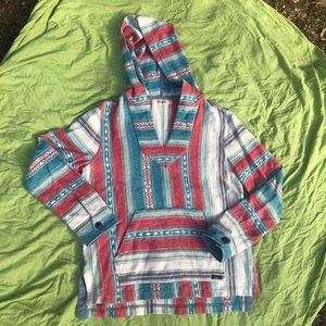 Faherty Baja poncho
